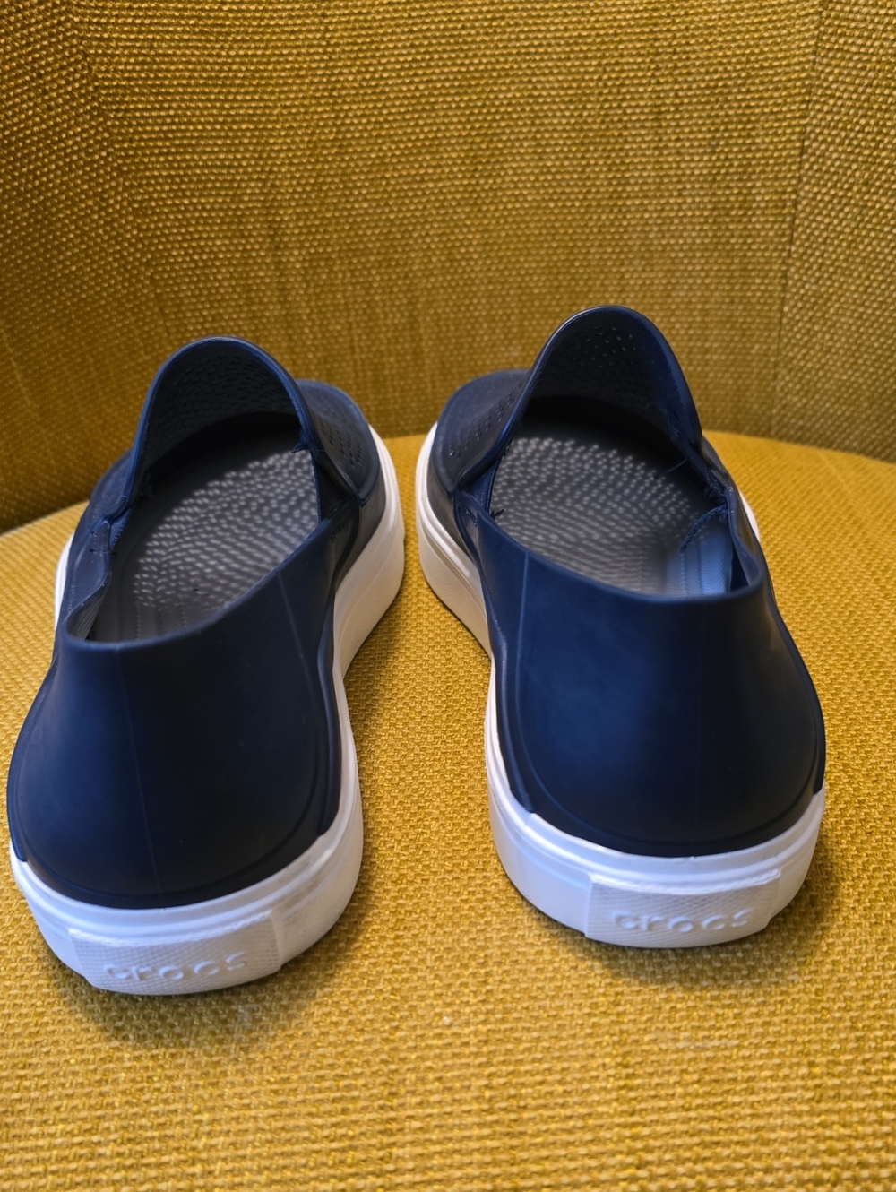Crocs CitiLane Roka Slip-On Navy 9 - Picture 2 of 5